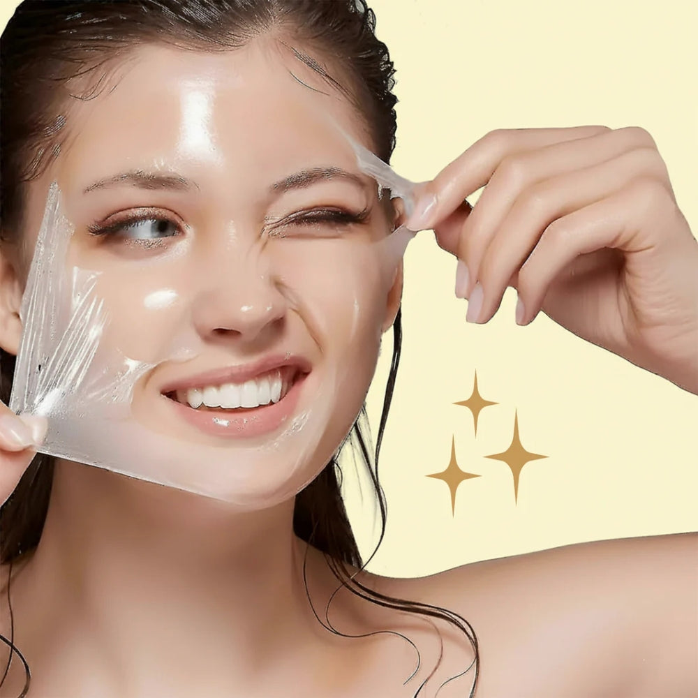Maschera al Collagene con Acido Kojico e Curcuma